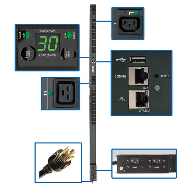 PDUNVR30HVLX 5.8KW SINGLE-PHASE MONITORED PER