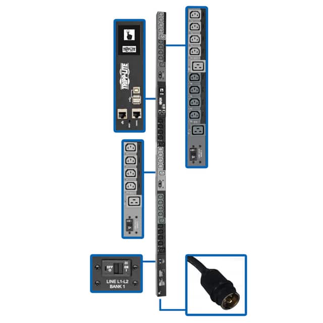 PDU3EVNR6H50 14.5KW 3-PHASE MONITORED PER-OUT