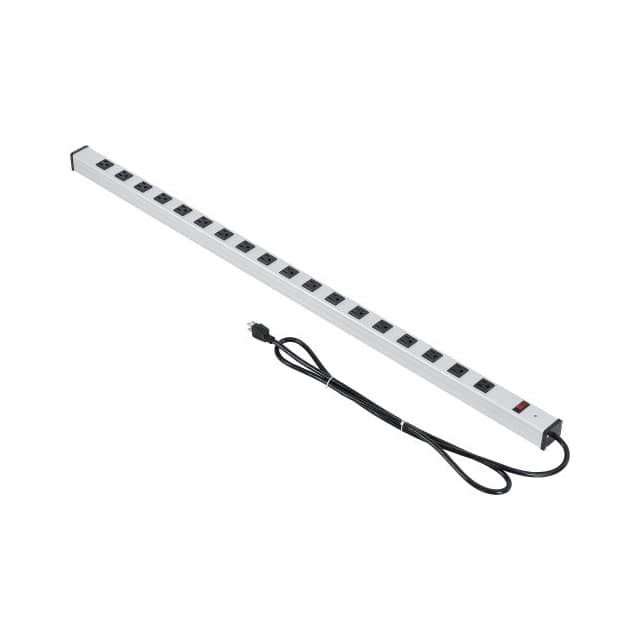 LTS-48-18-6FT 48" 18 OUTLET ALUMINUM POWER STR