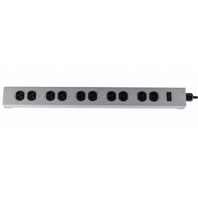 F0216-024-H05-03-GRY 10 Outlet Commercial Power Strip