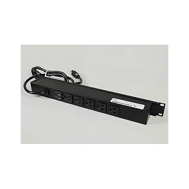 J06B0BX RACKMOUNT, 125V, 15A, 20"L, 6 OU
