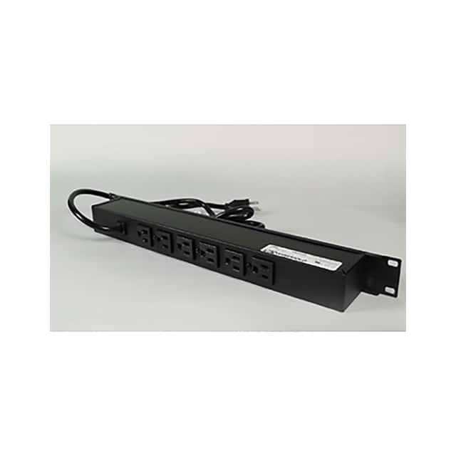 J06B0B RACKMOUNT, 125V, 15A, 20"L, 6 OU