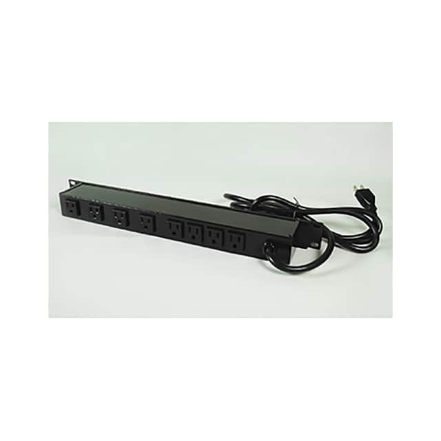 J08B2B RACKMOUNT, 125V, 15A, 20"L, 8 OU