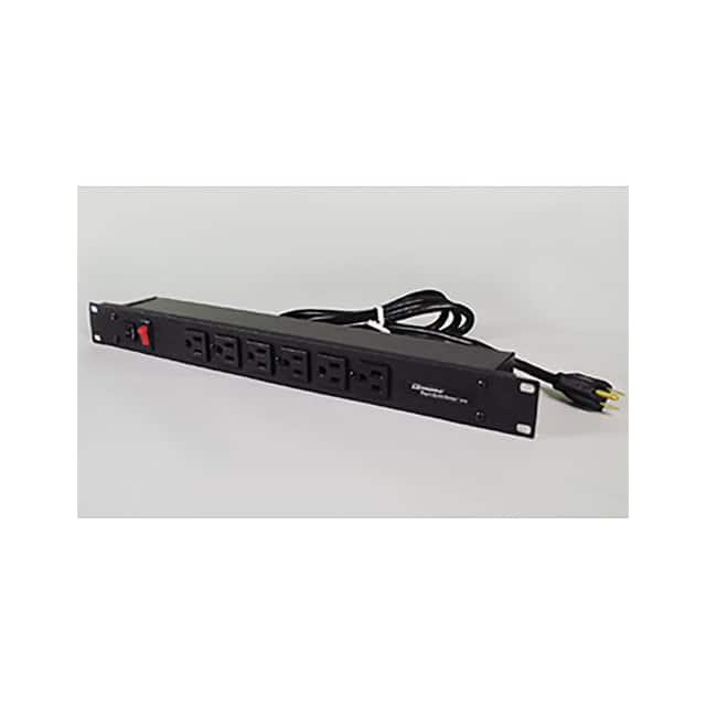 J60B2B RACKMOUNT, 125V, 15A, 20"L, 6 OU