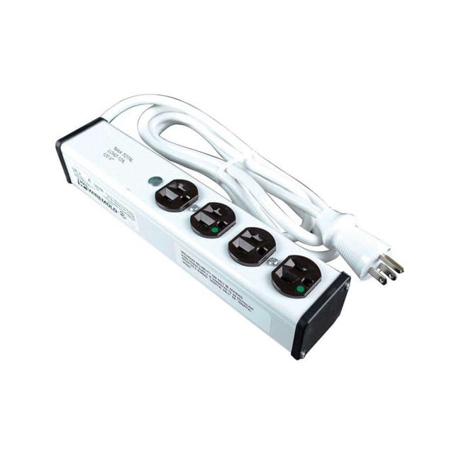 ULM4-15 15 FT. 4-OUTLET 12-AMP MEDICAL G