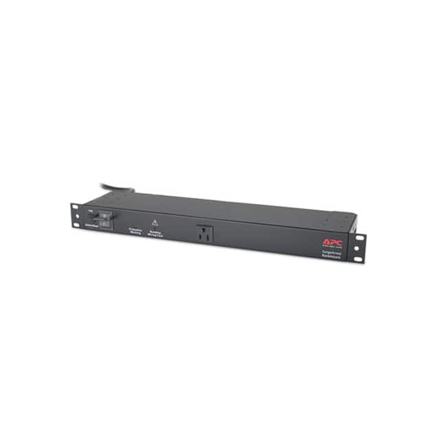 NET9RMBLK RACKMOUNT SURGEARREST 9 OUTLET 1