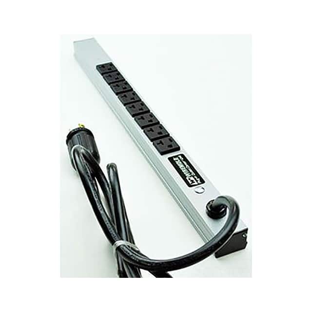 2008ULBD20R-TL POWER STRIP, 125V, (8) 20A OUTLE