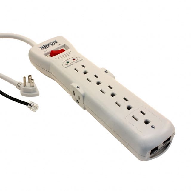 SUPER7TEL SURGE SUPPR 7OUT 7'CORD W/RJ11