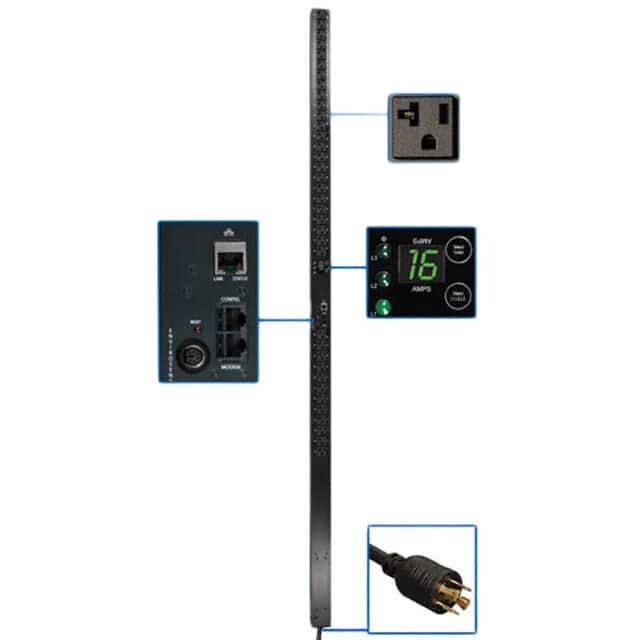 PDU3VN3L2120LV PDU 3-PHASE MONITORED 120V 5.7KW