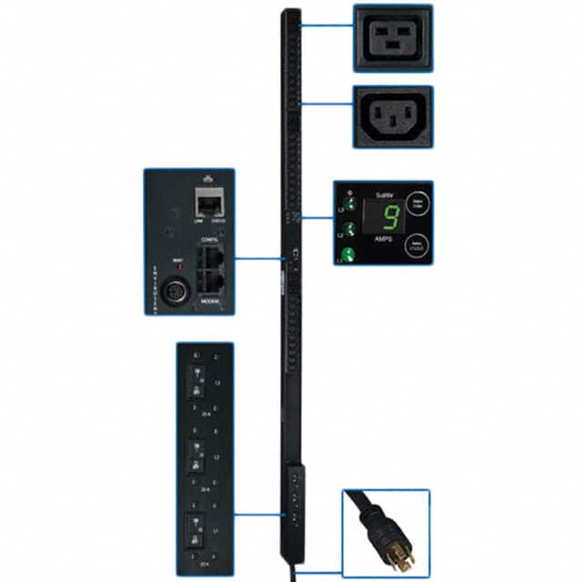 PDU3VN3L2130 PDU 3-PHASE MONITORED 208V 8.6KW