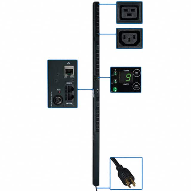 PDU3VSR10L1520 PDU 3-PHASE SWITCHED 208V 5.7KW