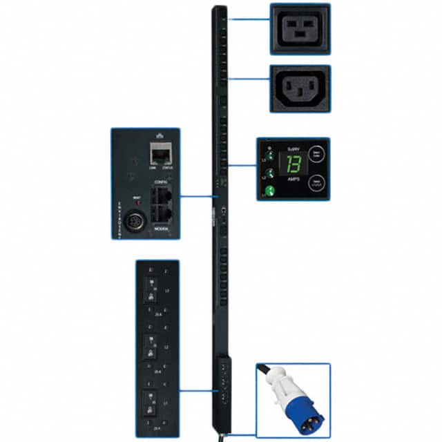 PDU3VSR3G30 PDU 3-PHASE SWITCHED 208V 8.6KW
