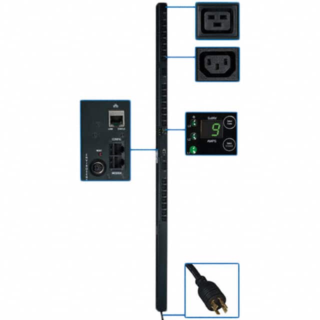 PDU3VSR3L1520 PDU 3-PHASE SWITCHED 208V 5.7KW
