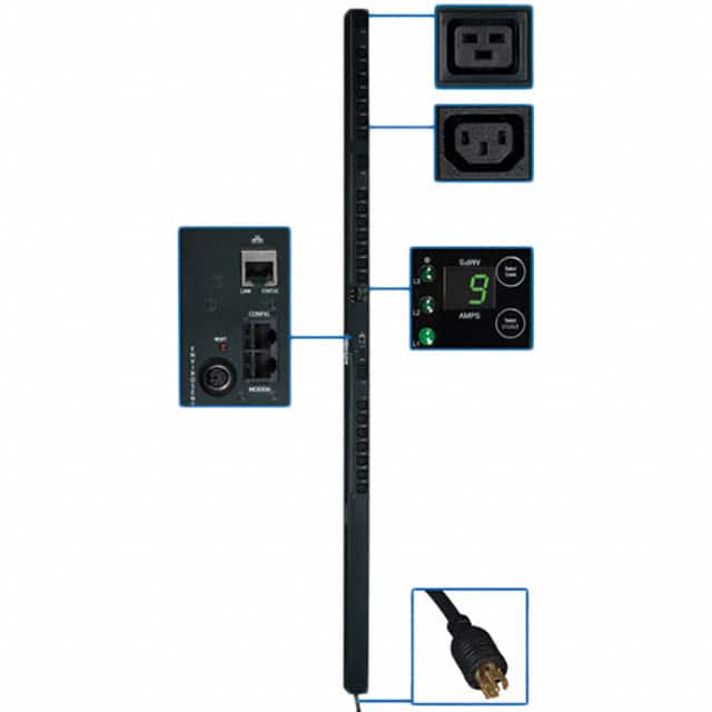 PDU3VSR3L2120 PDU 3-PHASE SWITCHED 208V 5.7KW