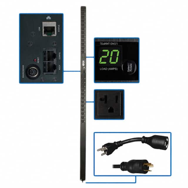 PDUMNV20 PDU MONITORED 5-15/20R 24 OUTLET