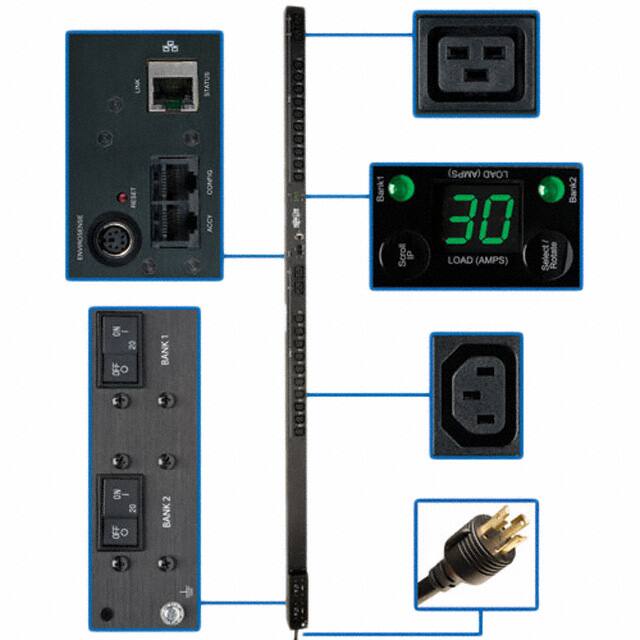 PDUMV30HVNET PDU SWITCHED 208V 240V 30A C13