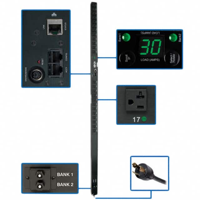 PDUMV30NET PDU SWITCHED 5-15/20R 24 OUTLET