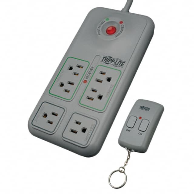 TLP66RCG SURGE PROT GREEN 6 OUTLET 6FT