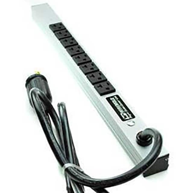 B872481 RACKMOUNT, 125V, 20A, BLACK, 6-