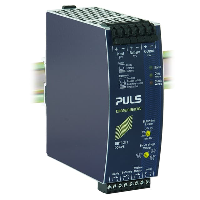 UB10.241 DIN RAIL UPS CONTR 24V 3.9-40AH