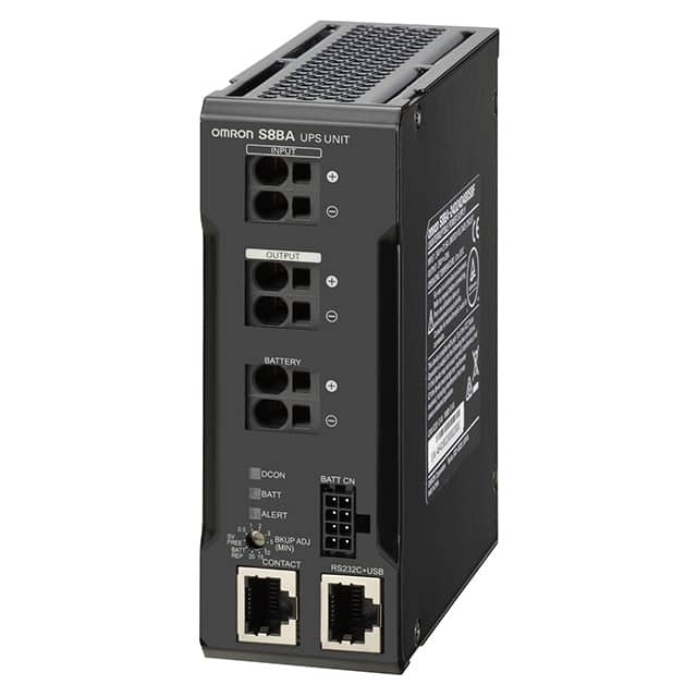 S8BA-24D24D480SBF BATT BACKUP 24VDC 480W W/O BATT