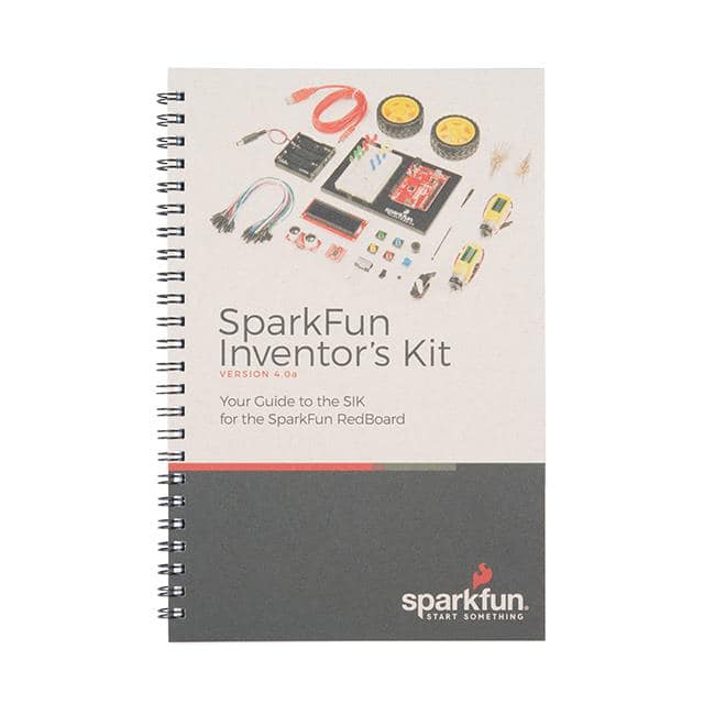 BOK-14263 SPARKFUN INVENTOR'S KIT GUIDEBOO