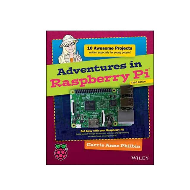 BK0102 ADVENTURES IN RASPBERRY PI, 3RD