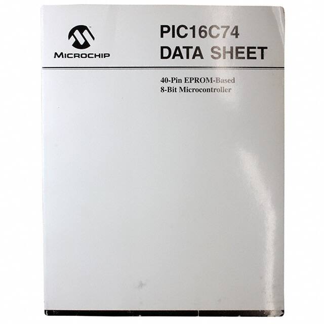 30337A IC PRODUCT SPEC DATA SHEET 16C74