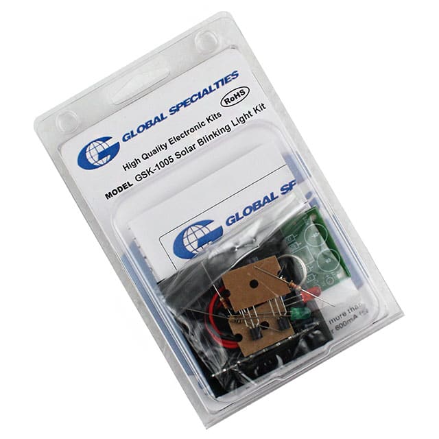 GSK-1005 BLINKING SOLAR KIT 2 LEDS 4VDC