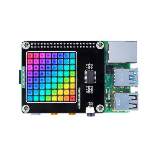 CN0336D 8X8 RGB MATRIX KIT FOR RASPBERRY
