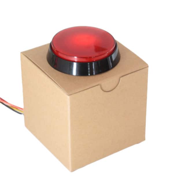 BRB-0001 BIG RED ARCADE BUTTON KIT, 60MM