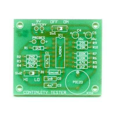 TW-DIY-5110 CONTINUITY TESTER KIT