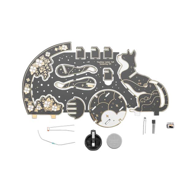 5237 ART DECO CAT LAMP - SOLDERING KI