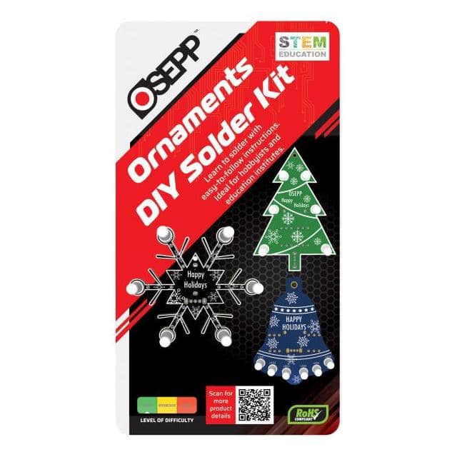 DIY-200 ORNAMENTS SOLDER PRACTICE KIT