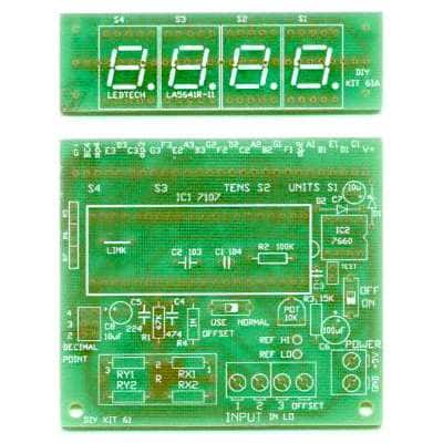 TW-DIY-5061 LED PANEL METER KIT 3.5DIGIT