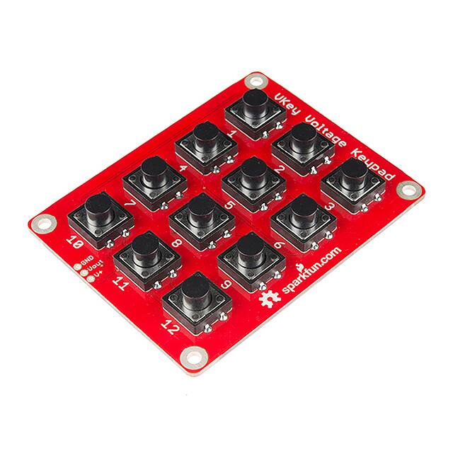 PRT-12080 VKEY VOLTAGE KEYPAD 12PUSHBUTTON