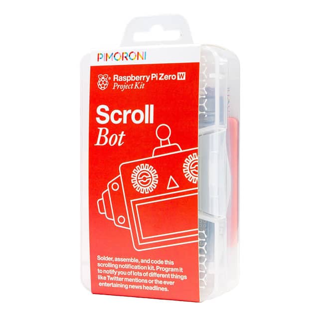PIM260 SCROLL BOT PI ZERO W PROJECT KIT