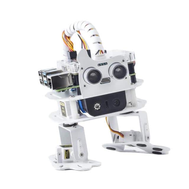 CN0344D ALUMINUM BIPED ROBOT FOR RASPBER