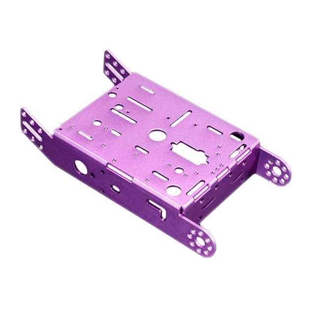3796 PURPLE ALUMINUM CHASSIS