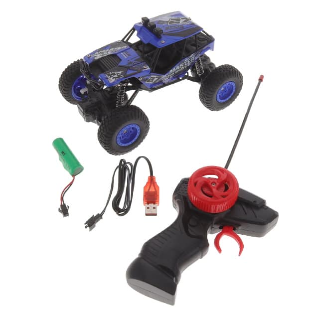 114090055 MINI REMOTE CONTROL TOY CAR BLUE