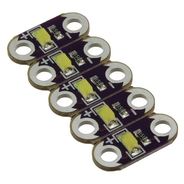 DEV-13902 LED WHITE LILYPAD 5PCS