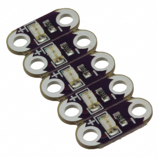 DEV-14013 LED RED LILYPAD 5PCS