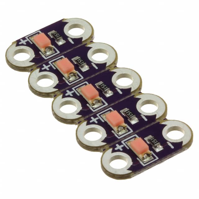DEV-14010 LILYPAD LED PINK (5PCS)