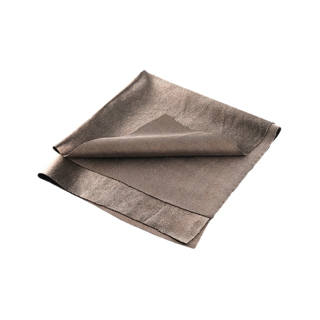 DEV-10055 COND FABRIC KNIT SLVR-PLTD NYLON