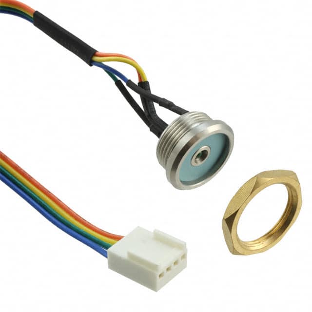 DS9092L+ IBUTTON PROBE PANEL MOUNT W/LED