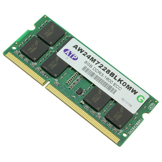 AW24M7228BLK0MW MODULE DDR3 SDRAM 8GB 204SODIMM