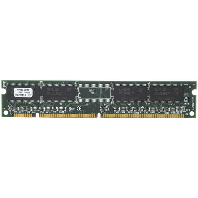 W9D316647LC-333 MODUL SDRAM 128MB 133MHZ 168DIMM