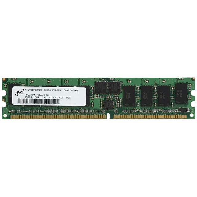 MT9VDDF3272G-335G3 MODULE DDR SDRAM 256MB 184RDIMM