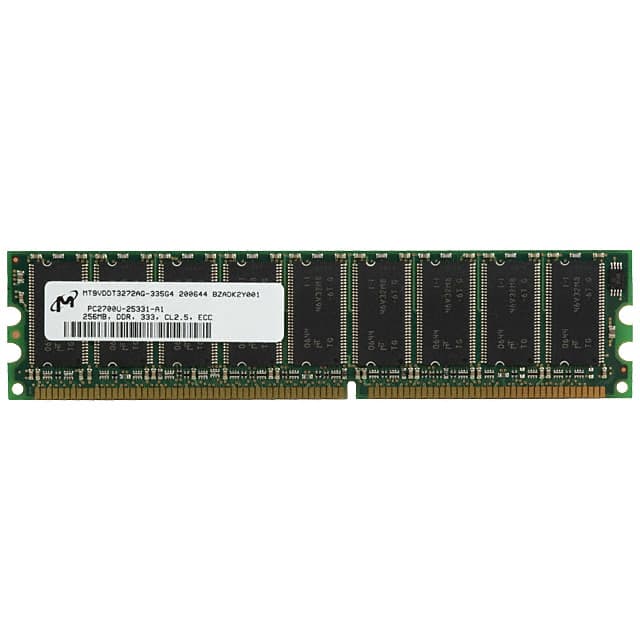 MT9VDDT3272AG-335G4 MODULE DDR SDRAM 256MB 184UDIMM