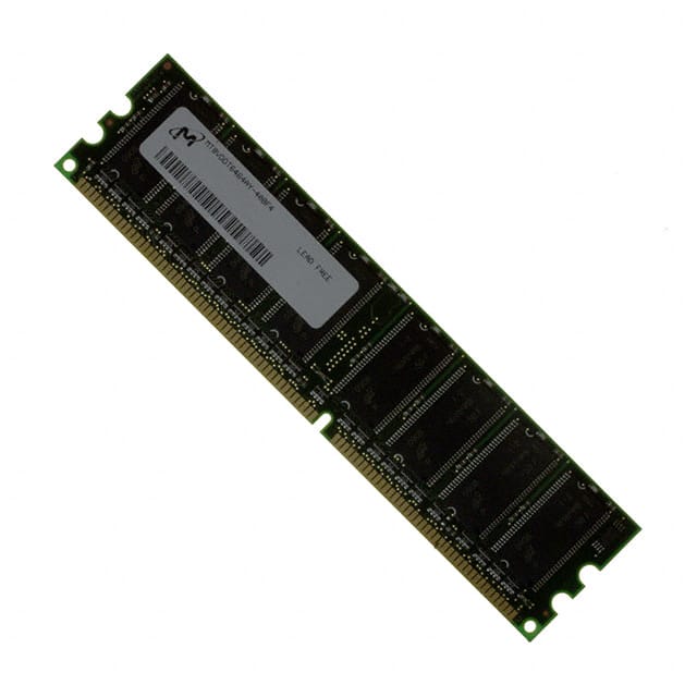MT8VDDT6464AY-40BF4 MODULE DDR SDRAM 512MB 184UDIMM